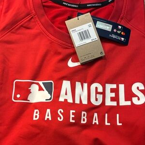 Nike Red Angels Baseball Tee